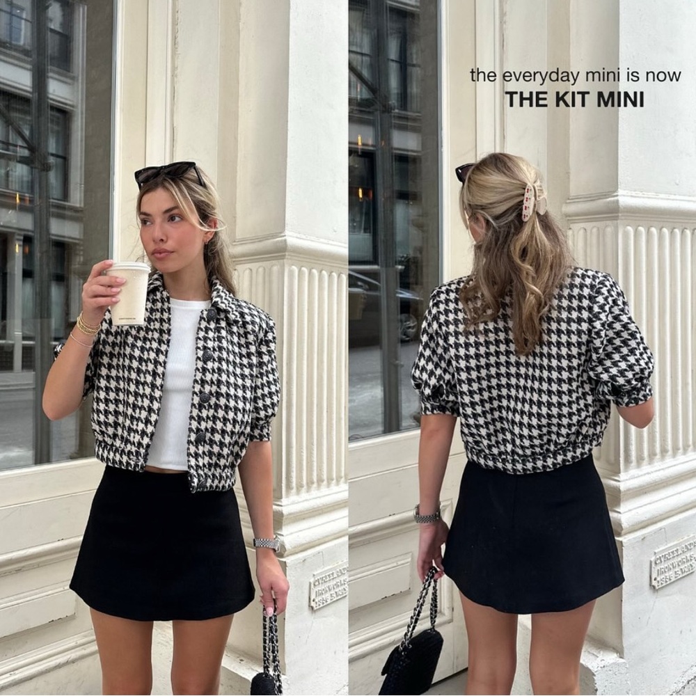Artless Forever x Kit Keenan Perfect Mini Black Skirt